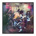 Glass Print // Kiss Alive Album