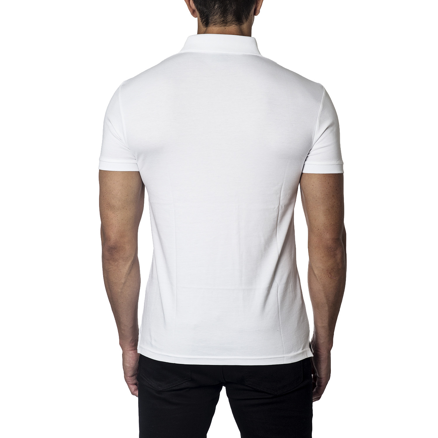 Knit Polos // White (M) - Jared Lang - Touch of Modern