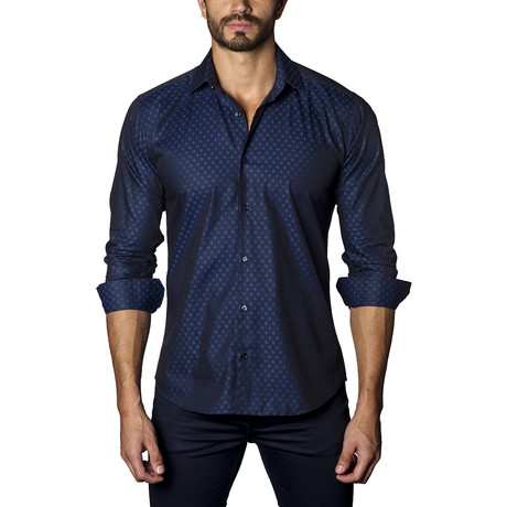 Long Sleeve Shirt // Navy (XL)