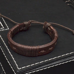 Leather Pull-Closure Bracelet Set // 3 Pack