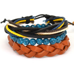 Blue Lagoon Bracelet Set // 3 Pack