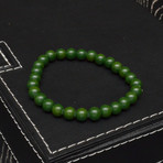 Green + Burgundy Bracelet Set // 3 Pack