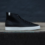 Hi Top Sneaker // Black (Euro: 44)