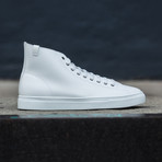 Hi Top Sneaker // White (Euro: 43)