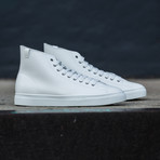 Hi Top Sneaker // White (Euro: 43)