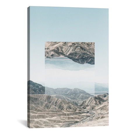 Mirrored Landscapes 1 // Death Valley // Joe Mania (18"W x 26"H x 0.75"D)