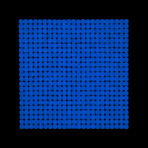 Lacrimae Lucis // Photoluminescent Tiles // Set of 10 (Aqua + Ocean Blue)