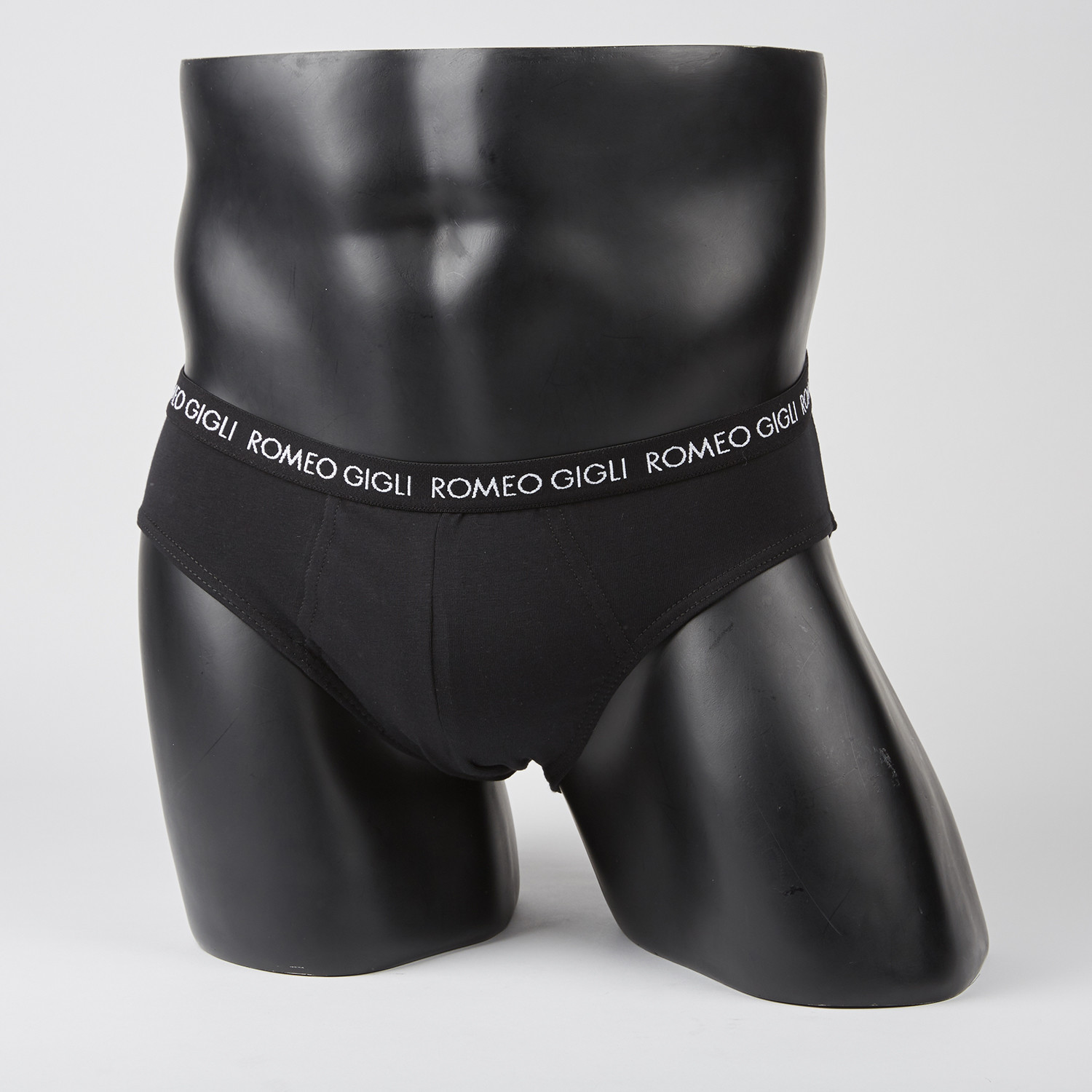 Logo Brief // Black (S) - Romeo Gigli - Touch of Modern