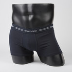 Stipe Logo Boxer Brief // Navy + Grey // Pack of 2 (M)