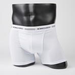 Stipe Logo Boxer Brief // White + Black (S)