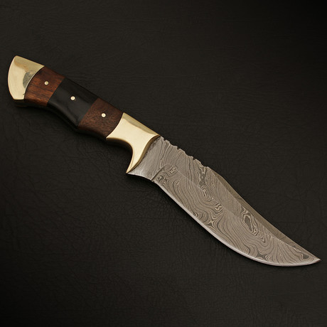 Damascus Hunting Knife // 1215