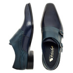 Embassy Monkstrap // Petrol + Blue (UK: 7)