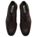 Eaves Leather Twill Brogue // Brown (UK: 12)
