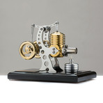 Little Pump + Marble Machine // Light Base (Assembled)