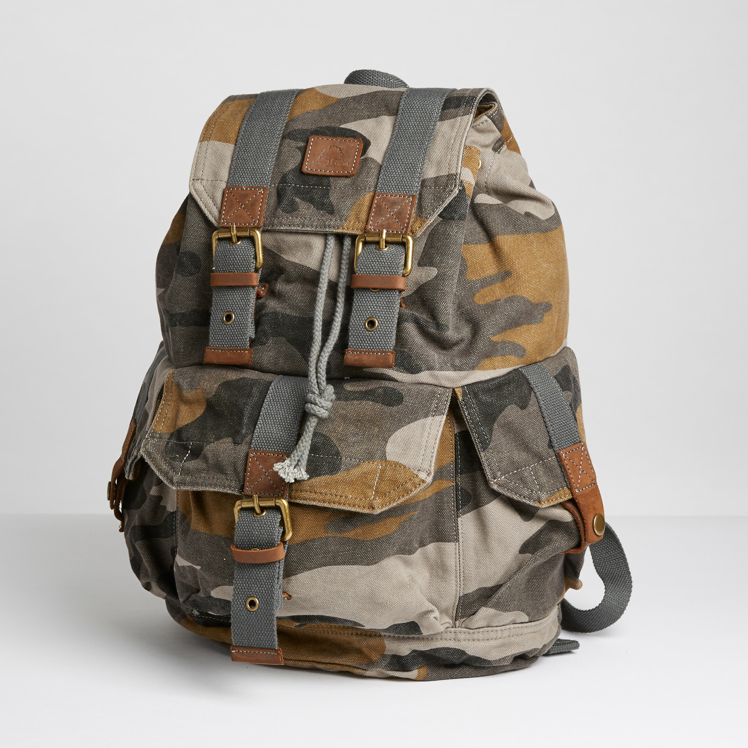 Desert top camo backpack