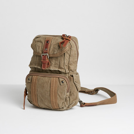 Sunset Cove Backpack // Army Green