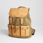 Valley River Backpack // Olive