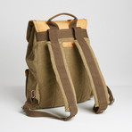 Valley River Backpack // Olive