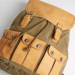 Valley River Backpack // Olive