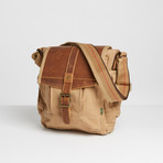 Turtle Ridge Canvas Crossbody // Camel