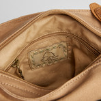 Turtle Ridge Canvas Crossbody // Camel