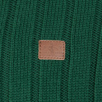 Zip-Up Pullover // Green (L)