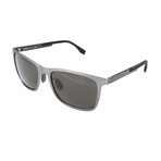 Clark Flat Frame // Silver