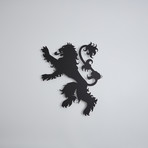 Lannister Sigil // Floating Metal Wall Art // LED Backlit (16"W x 13"H x 1"D)