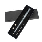 Multi-Tool Stainless Steel Ballpoint Pen // Black (Gray)