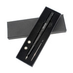 Multi-Tool Stainless Steel Ballpoint Pen // Black (Gray)