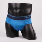 Ocean Breeze Brief // Blue + Navy (L)