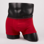 Solid Brazilian Trunks // Heather Grey + Intensity + Black // Pack of 3 (S)