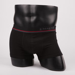 Solid Brazilian Trunks // Heather Grey + Intensity + Black // Pack of 3 (S)