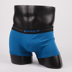 Cotton Stretch Trunk // Deep Iron + Blue + Navy // Pack of 3 (S)