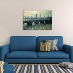 Waterloo Bridge // Claude Monet // 1902 (18"W x 26"H x 0.75"D)