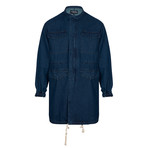 Simon Corded Denim Jacket // Blue Denim (XL)