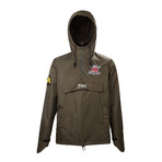 Wind Pull Over Jacket // Khaki (XL)