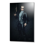 Terminator // Aluminum Print (16"W x 24"H x 0.2"D)