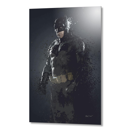 Batman // Aluminum Print (16"W x 24"H x 0.2"D)
