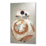 BB-8 // Aluminum Print (16"W x 16"H x 0.2"D)