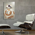 BB-8 // Aluminum Print (16"W x 16"H x 0.2"D)