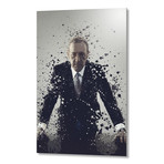 Frank Underwood // Aluminum Print (16"W x 24"H x 0.2"D)