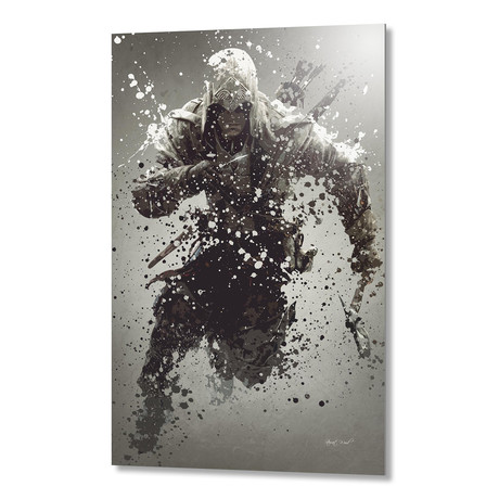 Assassins Creed // Aluminum Print (16"W x 16"H x 0.2"D)
