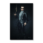 Terminator // Stretched Canvas (16"W x 24"H x 1.5"D)