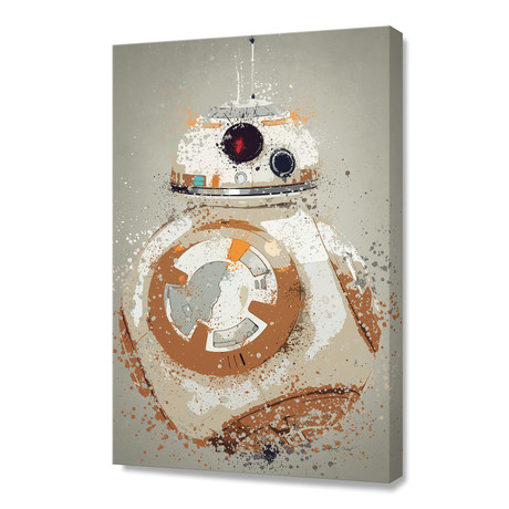 BB-8 // Stretched Canvas (16"W x 24"H x 1.5"D)