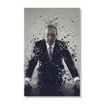 Frank Underwood // Stretched Canvas (16"W x 24"H x 1.5"D)