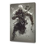 Assassin's Creed // Stretched Canvas (16"W x 24"H x 1.5"D)