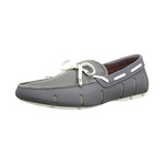 Lace Loafer // Gray + White (US: 8)