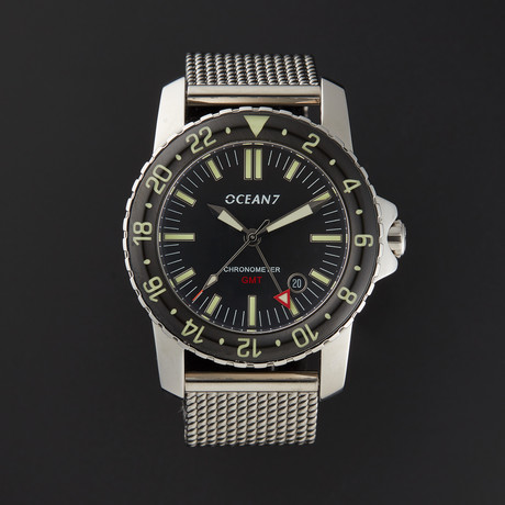 Ocean7 Dress Diver GMT COSC Chronometer Automatic // LM-5GCM