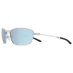 Thin Shot // Chrome + Blue Water Lens